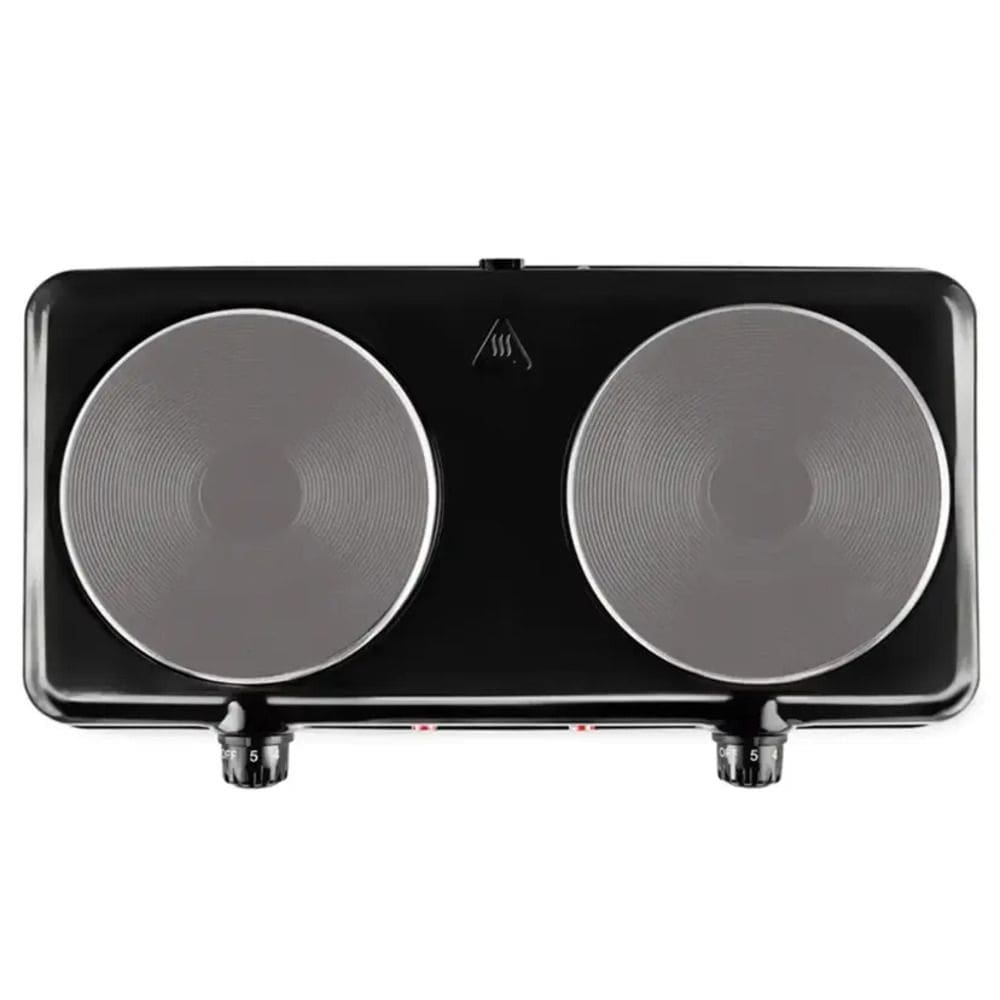 Fogao de Mesa Eletrico Portatil 2 Bocas ELGIN - 42FOG0201000 Preto 110 VOLTS