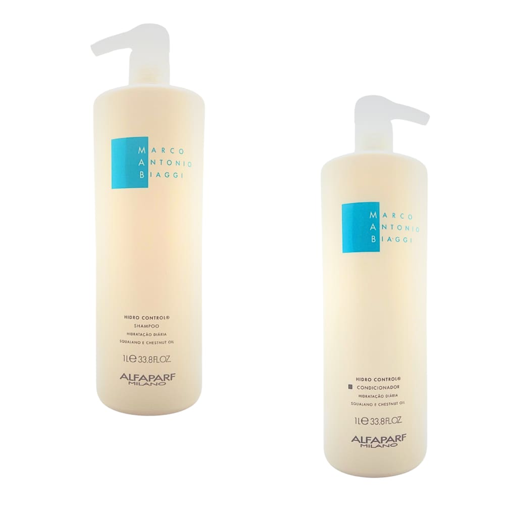 Shampoo e Condicionador Mab Hidro Control Litro Profissional