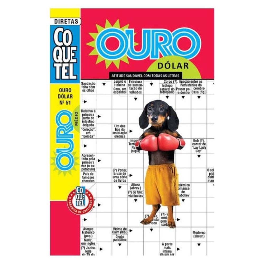 Livro Coquetel Ouro Dólar 51