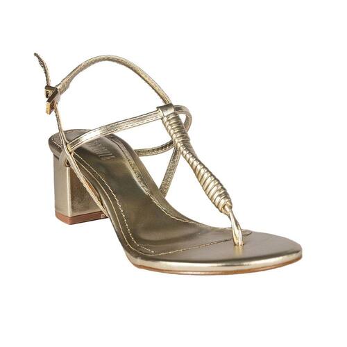 Sandália Santa Lolla Verniz Salto Bloco Casas Bahia