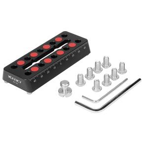 Barra de trilho telescópico Yueoct 100 mm/3,94 Vixen Dovetail Plate
