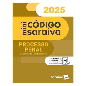 Minicódigo De Processo Penal - 31ª Edição 2025