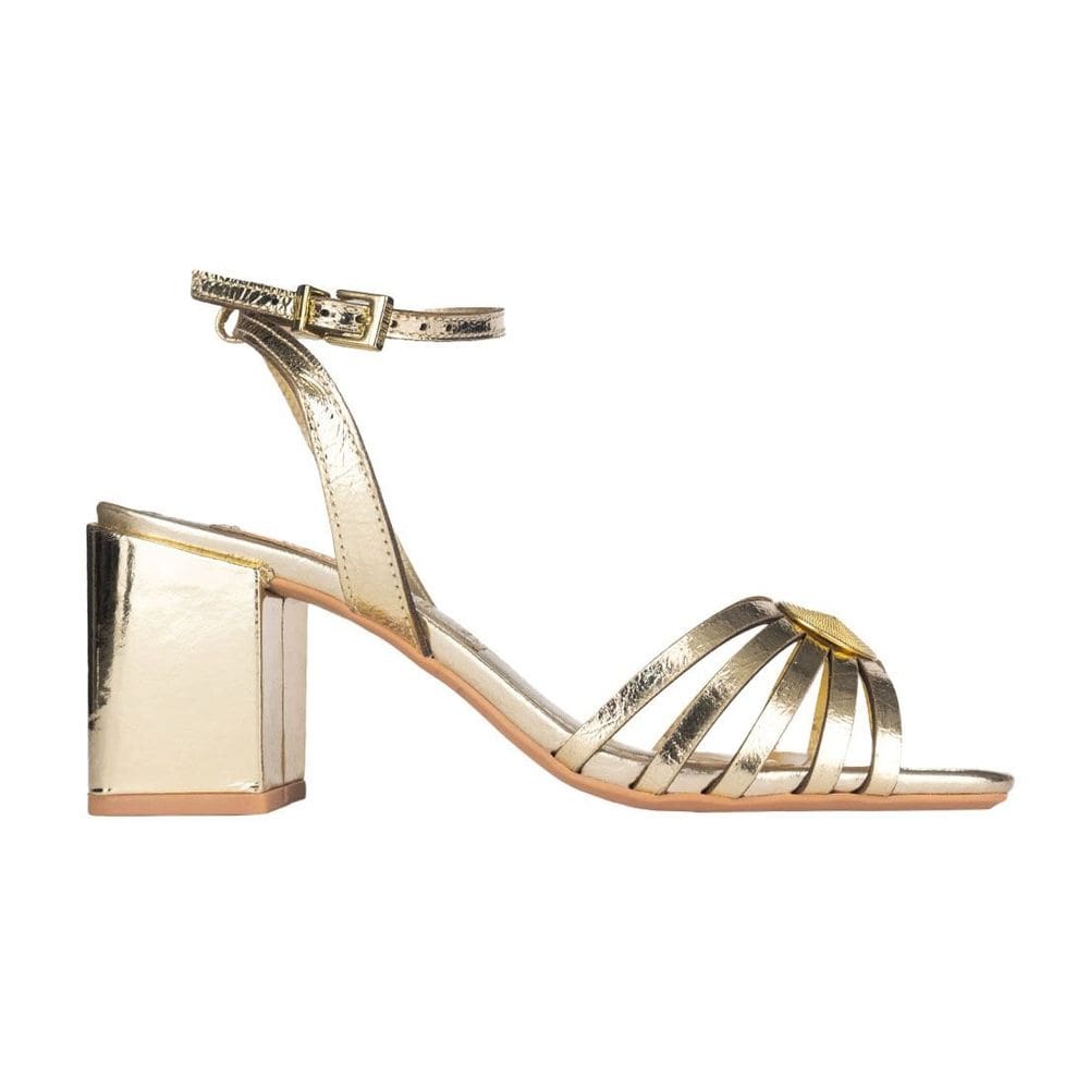 Sandália Santa Lolla Salto Bloco Confort