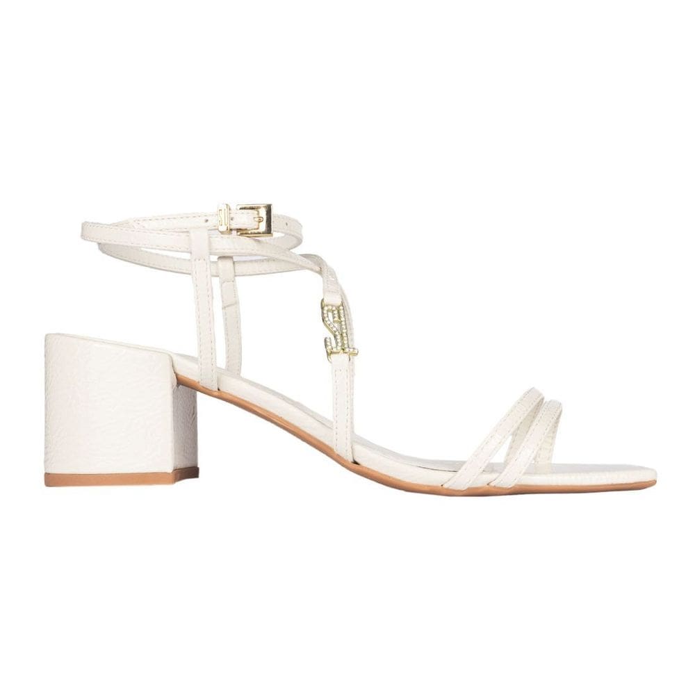 Sandália Santa Lolla Verniz Glossy Salto Bloco