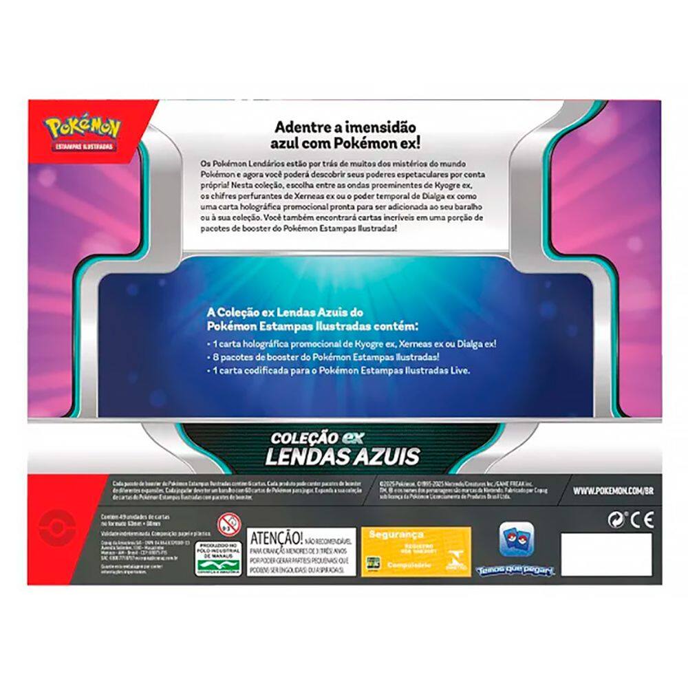 Box Pokémon Lendas Azuis Xerneas com 49 | Casas Bahia