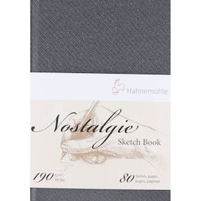 Caderno de esboços Hahnemühle Nostalgie A6 190gsm 40 folhas