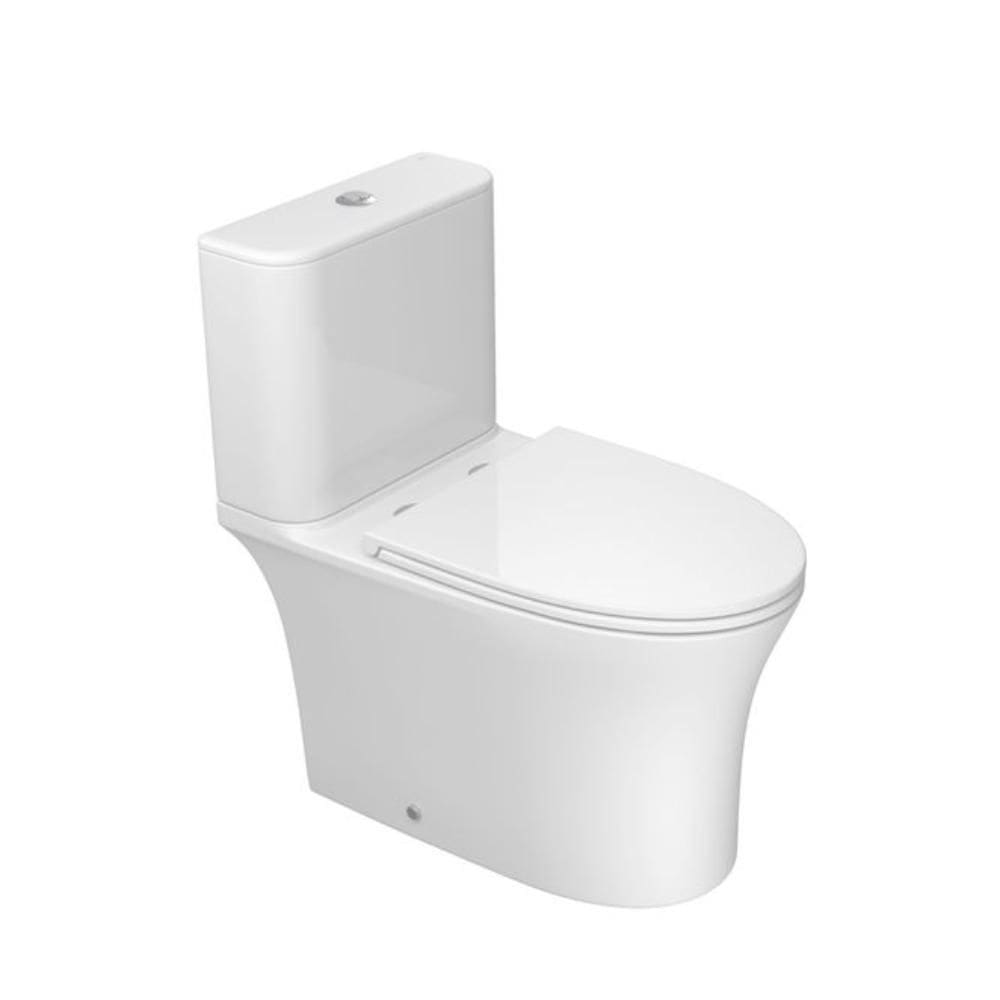 Kit Vaso Sanitário Completo Com Caixa Acoplada Vertis Total Clean Branco Deca