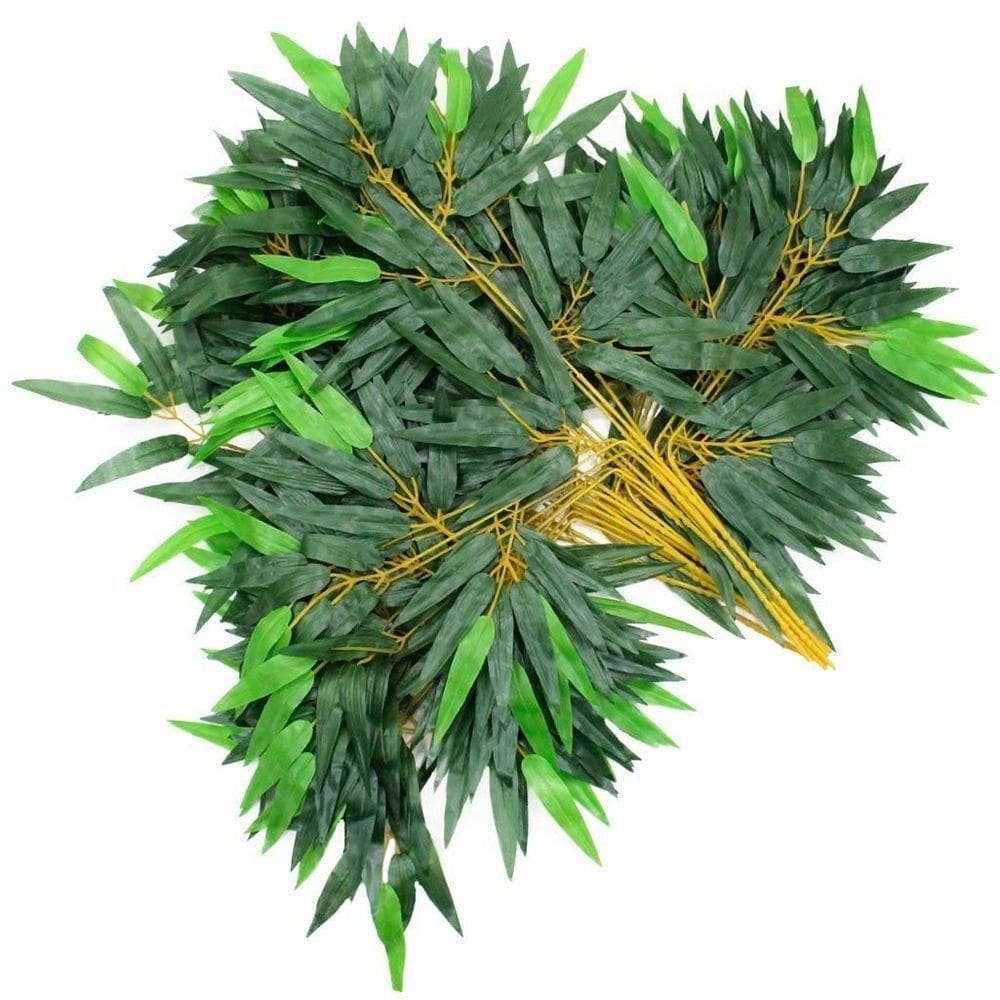 48 Galhos Arranjo De Bambu Decoração Artificial Planta 57cm