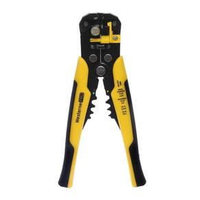 Alicate De Crimpar Western 8,5 Para Fios De 0,2 A 6mm Preto E Amarelo
