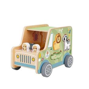 Brinquedo Didático Jipe Safari Tk960 Com 9 Peças