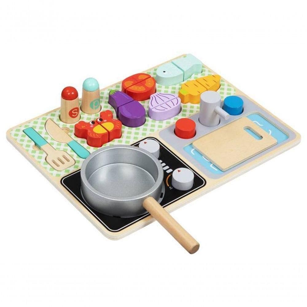 Brinquedo Conjunto Cozinha Didatico Tooky Toy Tj453