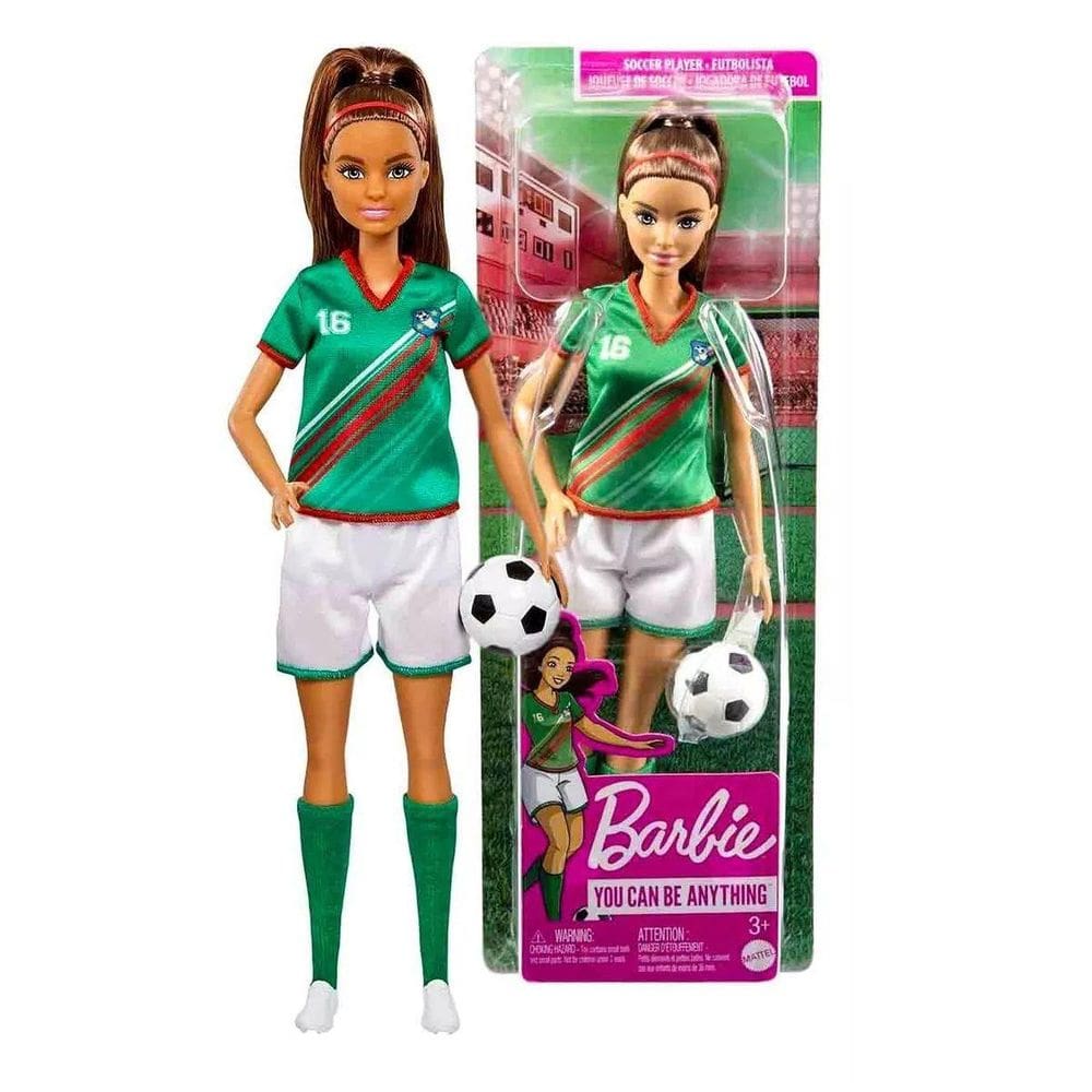 Boneca Barbie - Jogadora de Futebol MATTEL