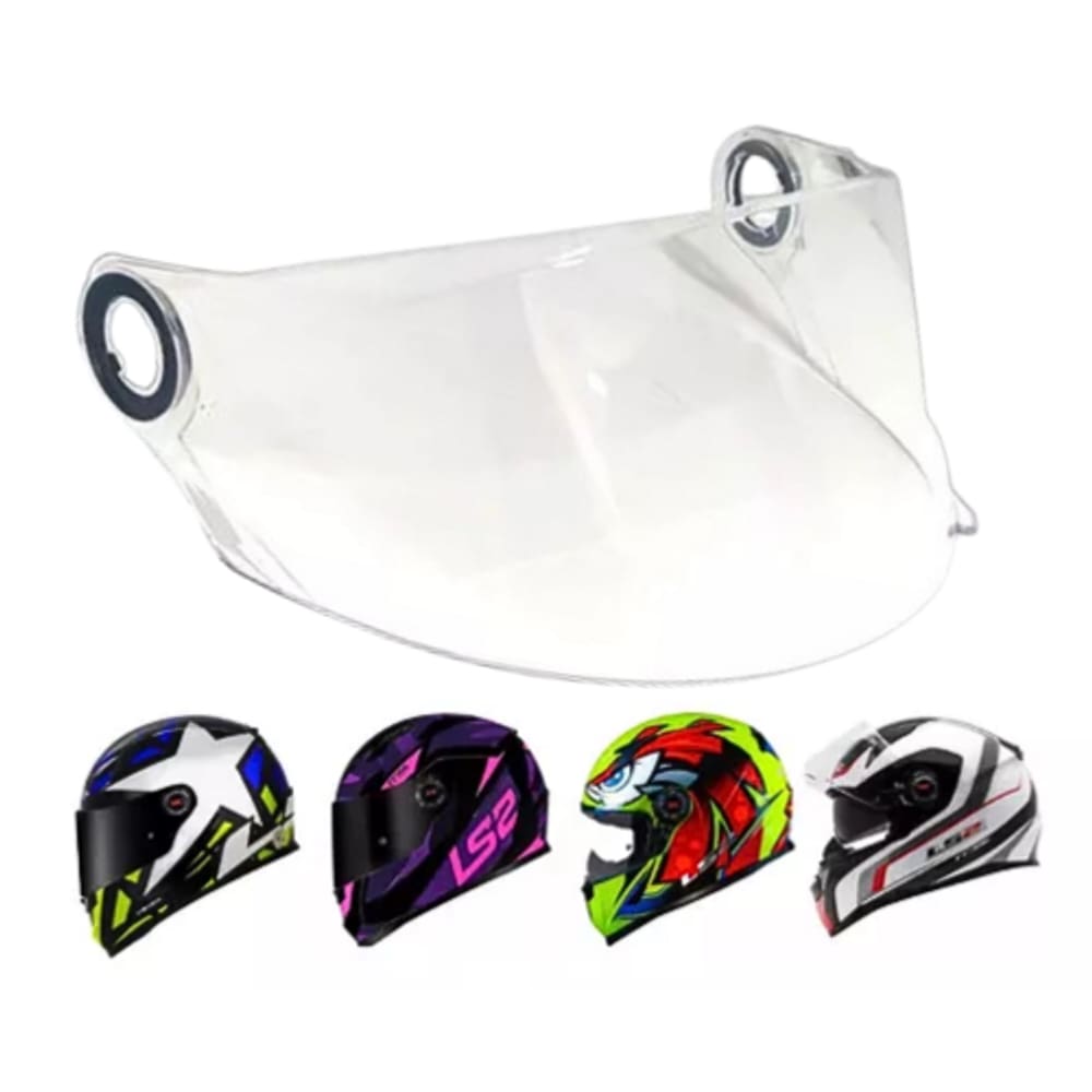 Viseira Capacete Ls2 Ff358 Cristal 2.2mm Polivisor