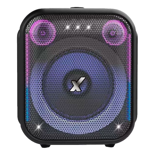 imagem-Caixa De Som Portátil  Amvox  Aca 410 Neon 410w Led Bluetooth-Bivolt 