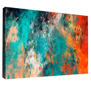 Quadro Decorativo Nuvens Abstratas Coloridas