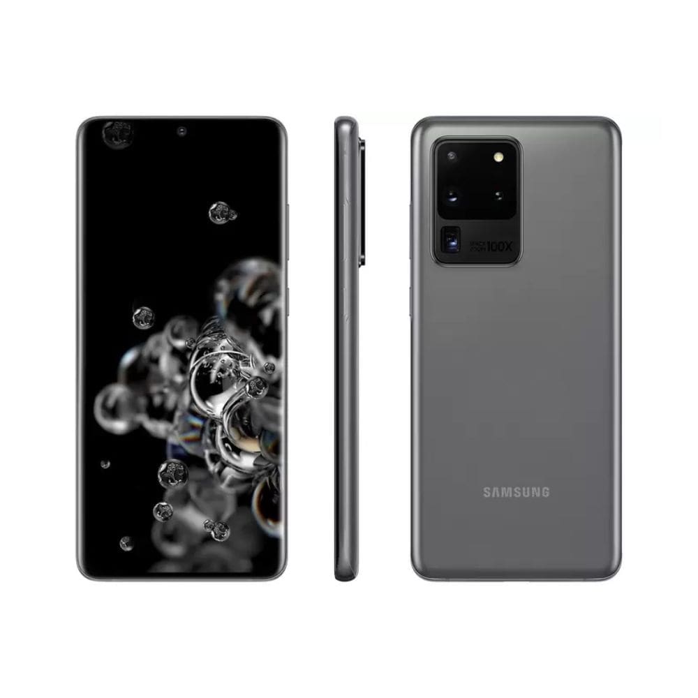 Usado: Samsung Galaxy S20 Ultra 4g 128GB Cosmic Gray Muito Bom - Trocafone