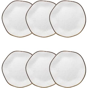 Conjunto de 12 Pratos Sobremesa 21,5 Cm Ryo Maresia