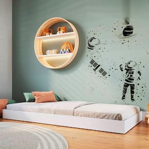 Cama Auxiliar Infantil Solteiro Yuma Branco
