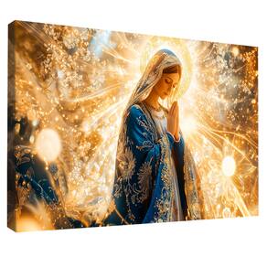 Quadro Decorativo Nossa Senhora Aparecida Oração