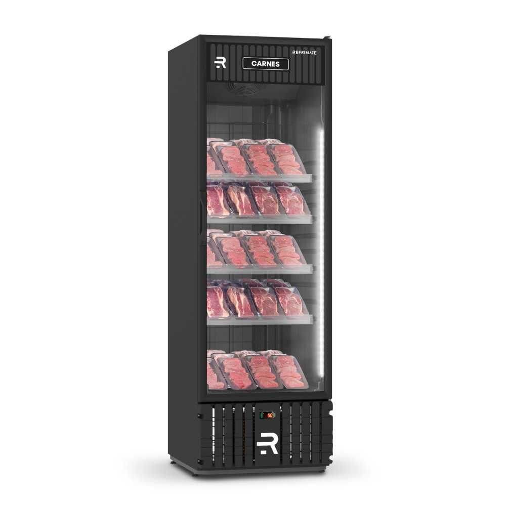 Visa Cooler Carne Embalada 570 litros Preto/Preto VCCA570PV 220V - Refrimate