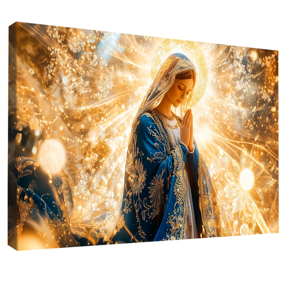 Quadro Decorativo Nossa Senhora Aparecida Oração