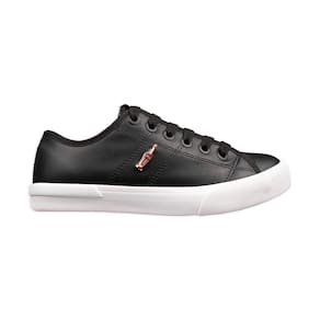 Tênis Coca Cola Miami Town Black Feminino Couro Preto
