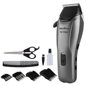 Maquina De Cortar Cabelos Britania Silver Platinum 18W 220V