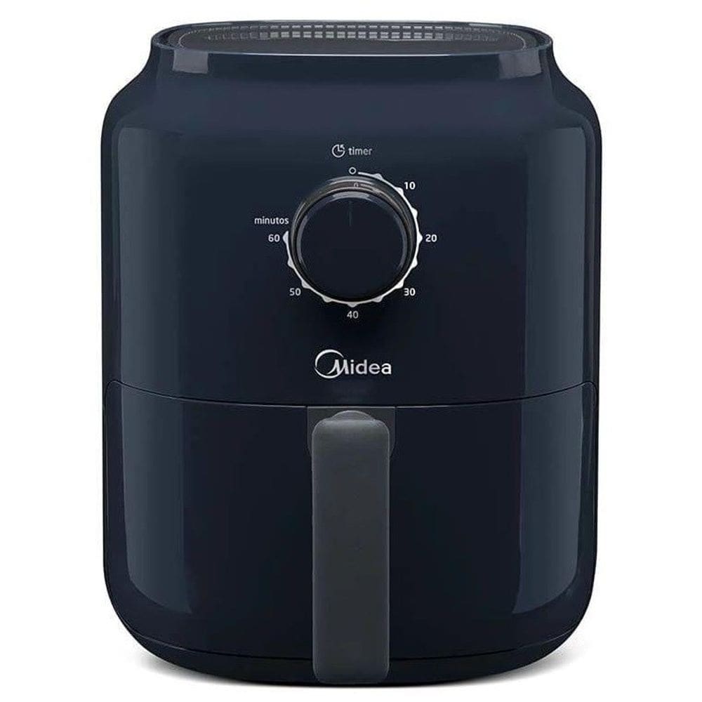 Fritadeira Sem Oleo Air Fryer Midea 3L 1325W C/ Timer Azul 127V