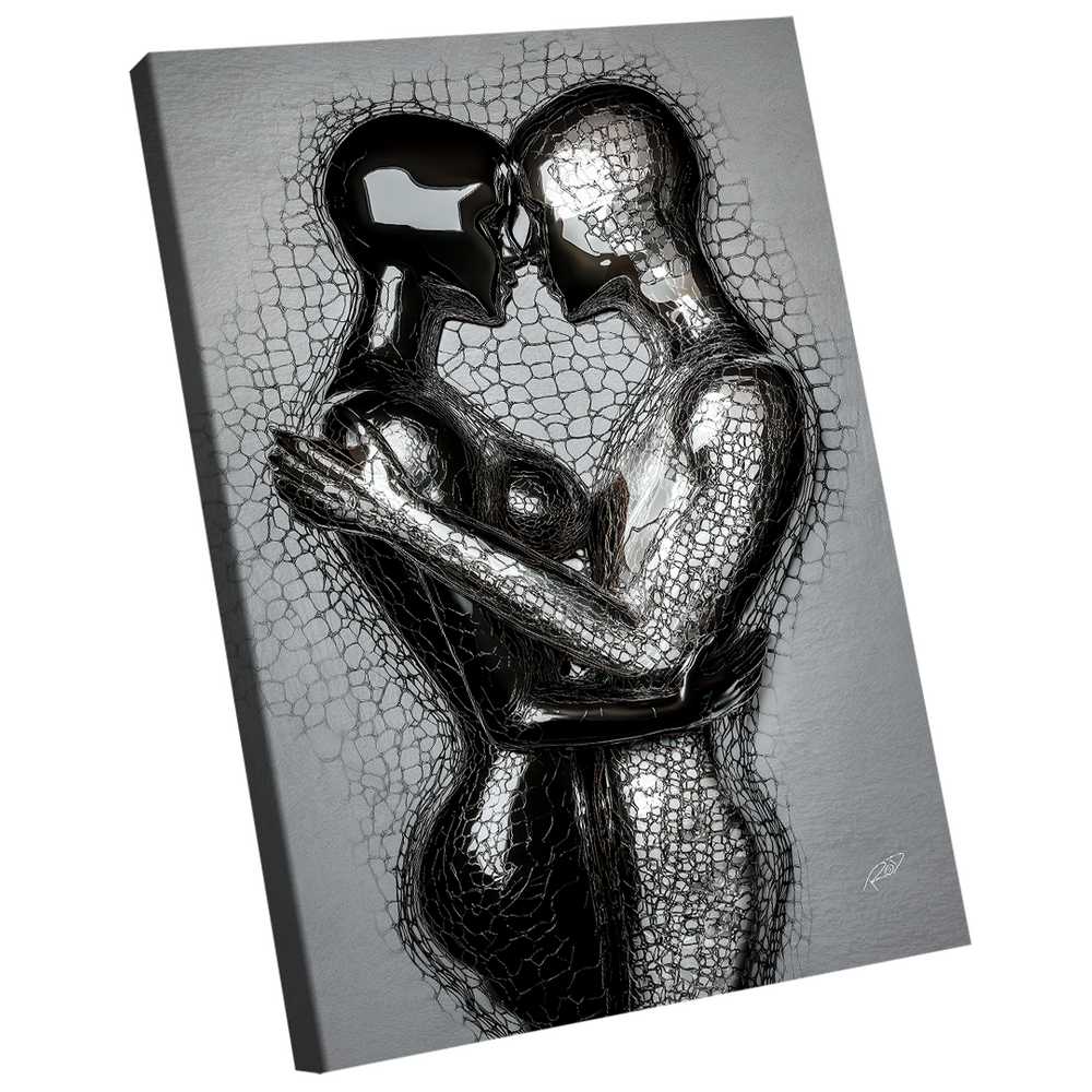 Quadro Decorativo Casal 3D