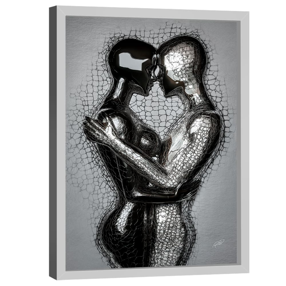 Quadro Decorativo Casal 3D