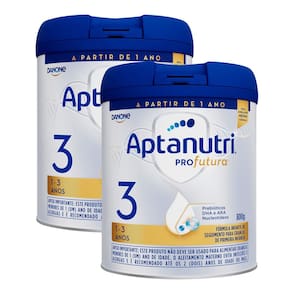 Kit 2 Fórmula Infantil Aptanutri Profutura 3 800g