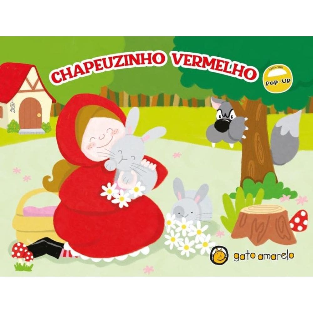 Livro com Pop-Up - Chapeuzinho Vermelho
