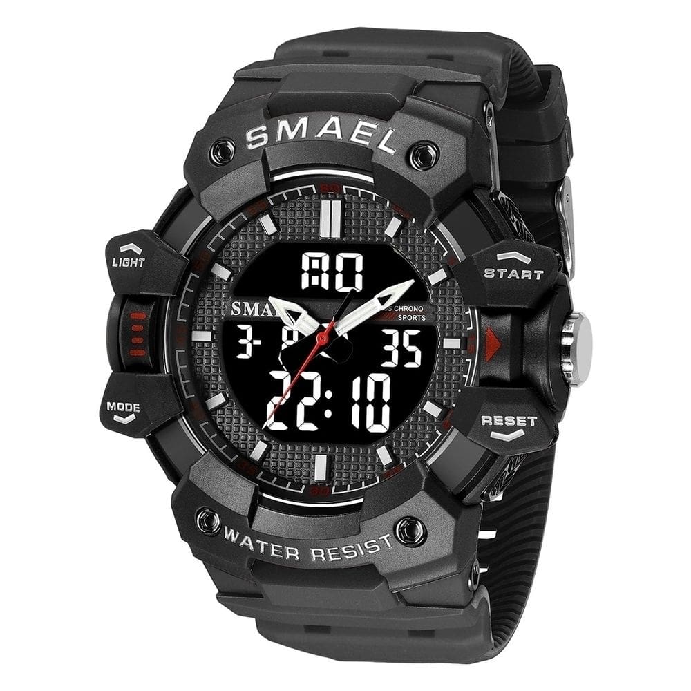 Relógio Masculino Smael AnaDigi 8080 Preto