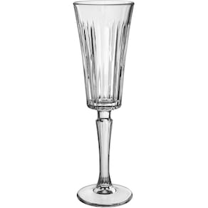 JOGO 6 PEÇAS TAÇAS CHAMPANHE HOME&CO ECO CRYSTAL 170ml 23x7x7cm TRANSPARENTE