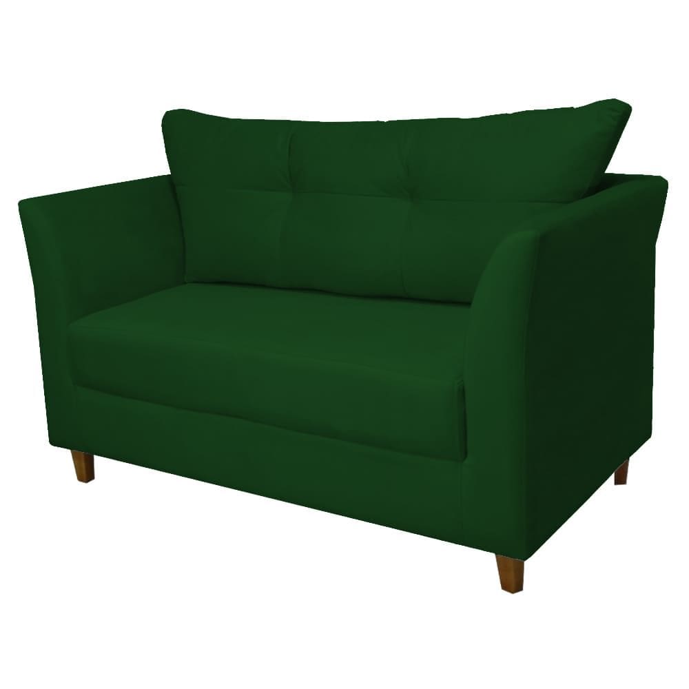 Namoradeira Isis Suede Verde - Vallisa Decor