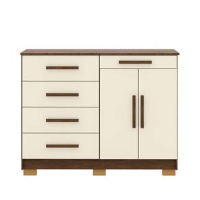 Comoda Sirius 2 Portas 5 Gavetas 20019-71 Vila Rica
