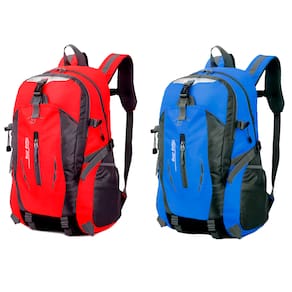 2Un Bolsa Mochila Esportiva Escola Viagem Trilha Impermeável