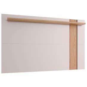 Painel Para Tv 70 Pol Extensível 180cm Lara C04 Off White Freijó - Lyam Decor