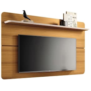 Painel Para Tv 70 Pol Orgânico 180cm Contour B01 Cinamomo Off White - Lyam Decor