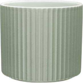 CACHEPÔ VASO DECORATIVO PLANTA HOME&CO CERÂMICA 11x12x12cm VERDE