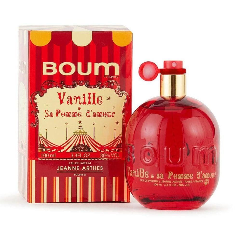 Perfume Feminino Jeanne Arthes Boum Vanille Sa Pomme D`amour Edp Spray 100 Ml