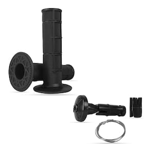 Kit Manopla Biker Diamond Waffle Acabamento Guidão E Arame Crf Kxf Yzf Ktm 230/250/300/450