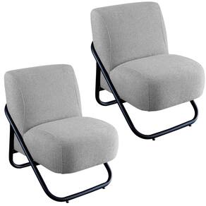 Kit 2 Poltronas para Sala e Escritório Decorativas Andora