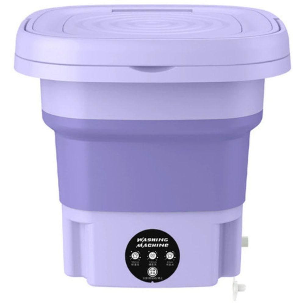 Mini Máquina De Lavar E Secar Portátil 8l Dobrável Bivolt