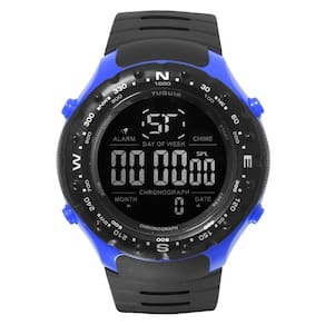 Relógio Masculino Tuguir Digital 1342 Preto e Azul