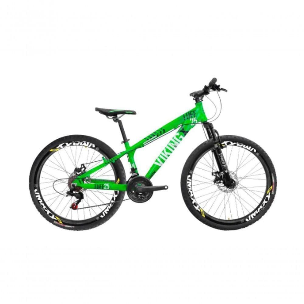 Bicicleta Viking Aro 26 Tuffx25/30 Vmaxx Freio A Disco 21v.