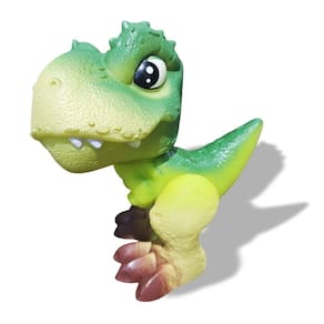 Dinossauro Mini Baby Dino Bonecos Articulado Jurassic World Verde