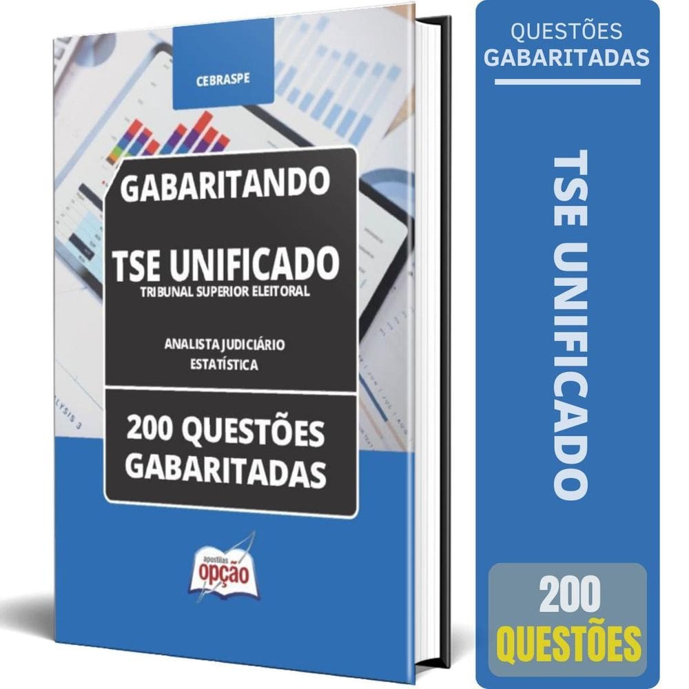 Caderno Tse Unificado 2024 Analista Judiciário Área: Apoio