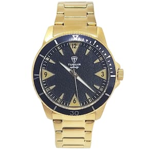 Relógio Masculino Tuguir Analógico Infinity TGI37110 Dourado e Preto