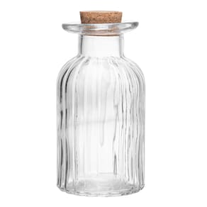 Porta Mantimento de Vidro com Tampa Rolha Classic 130ml